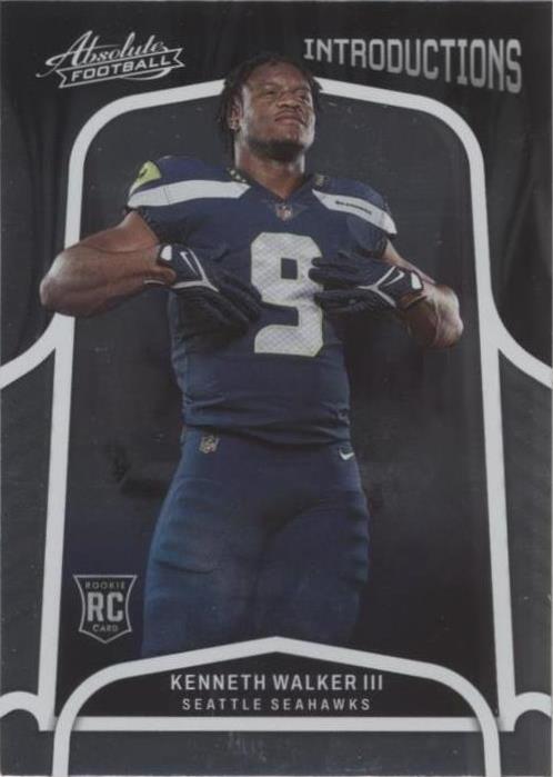 2022 Panini Absolute Kenneth Walker III #INT-13