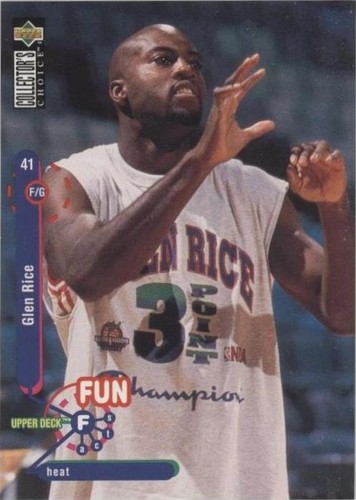 1995-96 Upper Deck Collector's Choice - Glen Rice #179