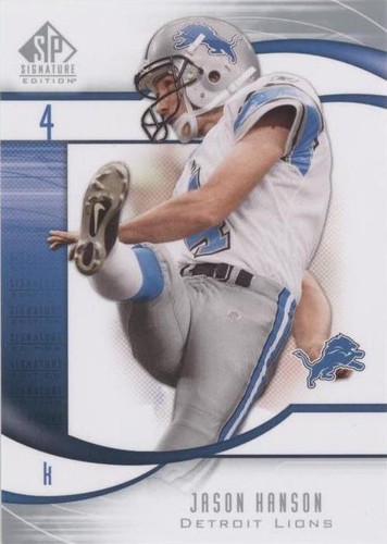 2009 SP Signature Edition Jason Hanson #74