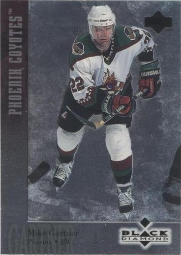 1996-97 Upper Deck Black Diamond - Mike Gartner #42