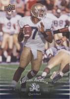 2013 Upper Deck University of Notre Dame Jarious Jackson #73