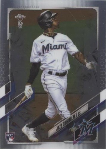2021 Topps Chrome Ben Baller Edition - Jazz Chisholm #144