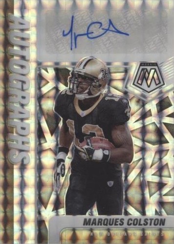 2021 Panini Mosaic Marques Colston #A-MC