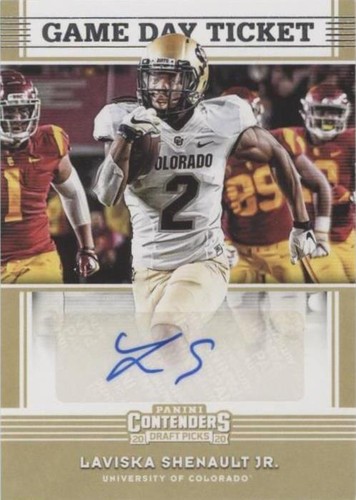 2020 Panini Contenders Draft Picks Laviska Shenault Jr. #5