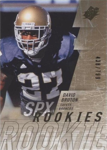 2009 SPx David Bruton #198