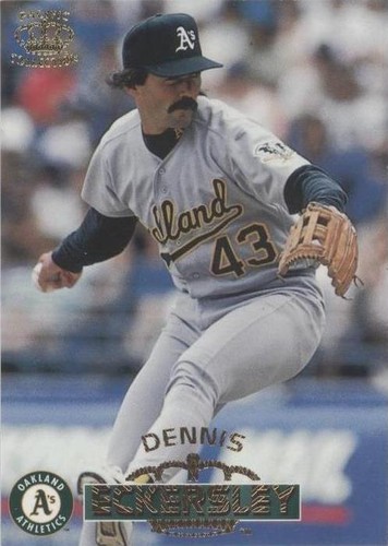 1996 Pacific Crown Collection - Dennis Eckersley #393