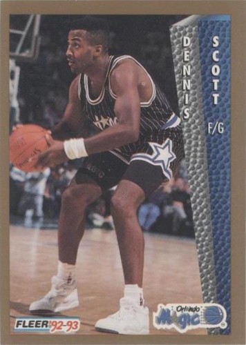 1992-93 Fleer - Dennis Scott #163