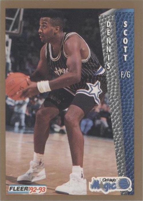 Fleer 1992-93 - Dennis Scott #163