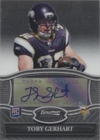 2010 Bowman Sterling Toby Gerhart #BSA-TG