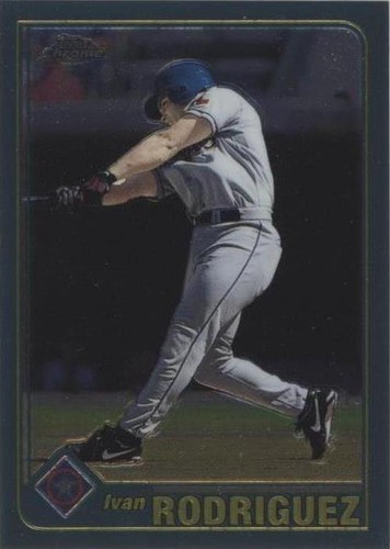 2001 Topps Chrome - Ivan Rodriguez #120