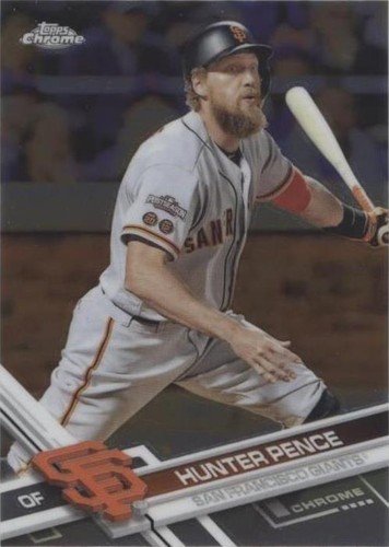 2017 Topps Chrome - Hunter Pence #128
