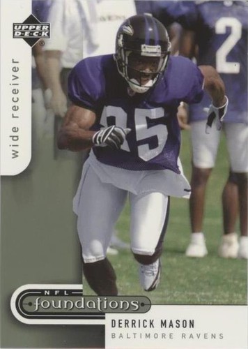 2005 Upper Deck NFL Foundations Derrick Mason #10