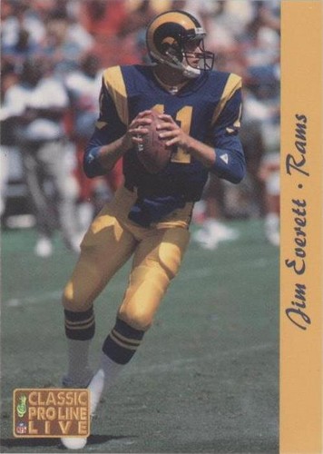 1993 Classic Pro Line Live Jim Everett #139