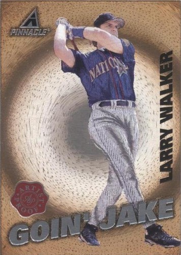 1998 Pinnacle - Larry Walker #PP93