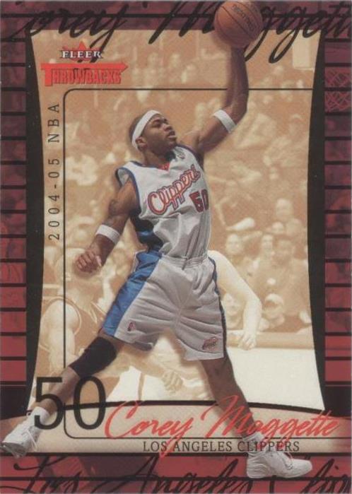2004-05 Fleer Throwbacks - Corey Maggette #22
