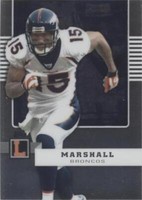 2008 Topps Letterman Brandon Marshall #43
