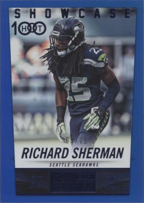 2014 Panini Hot Rookies - Showcase #262 Richard Sherman /79 for sale ...