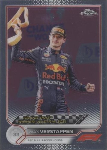 2022 Topps Chrome Formula 1 - Max Verstappen #159