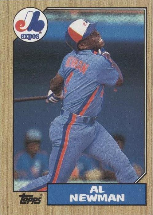 1987 Topps - Al Newman #323