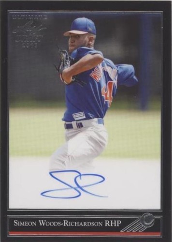 2018 Leaf Ultimate Draft - Simeon Woods Richardson #BG-SWR