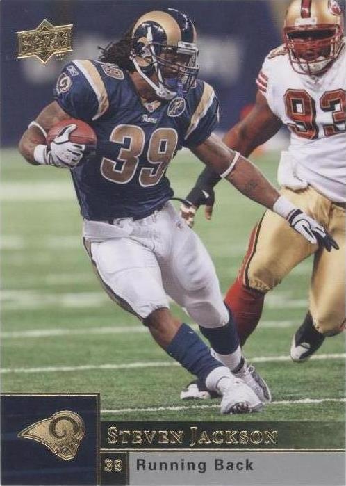 2009 Upper Deck Steven Jackson #176