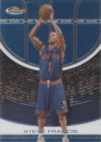 2005-06 Topps Finest - Steve Francis #32