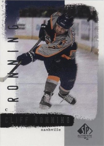 2000-01 SP Authentic - Cliff Ronning #51