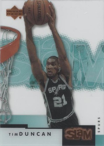 2000-01 Upper Deck Slam - Tim Duncan #49