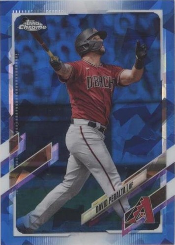 2021 Topps Chrome Sapphire Edition - David Peralta #640