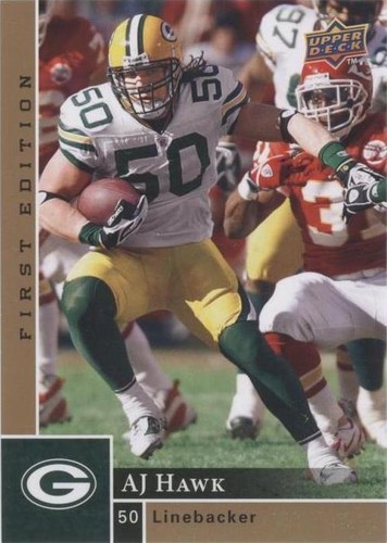 2009 Upper Deck First Edition A.J. Hawk #53
