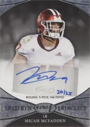 2022 Sage Aspire Micah McFadden #ASP-MM2