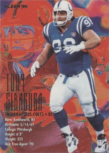 1995 Fleer Tony Siragusa #167