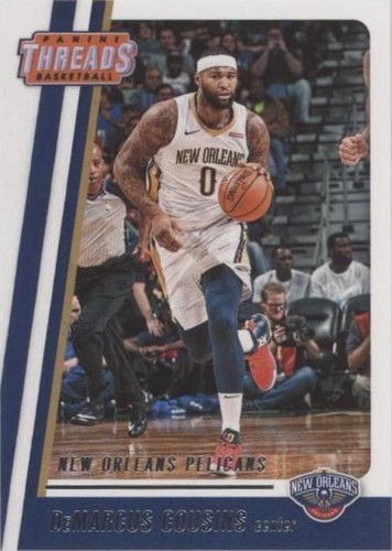 2017-18 Panini Threads - DeMarcus Cousins #17