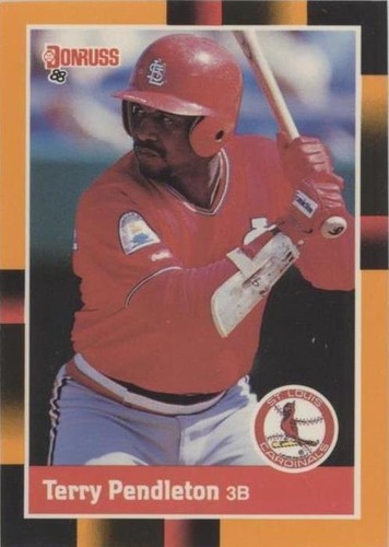 1988 Donruss Baseball's Best - Terry Pendleton #187