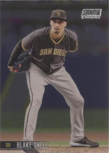 2021 Topps Stadium Club Chrome - Blake Snell #127