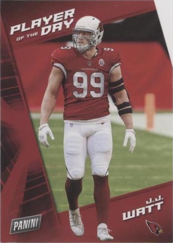 2021 Panini Player of the Day J.J. Watt #44