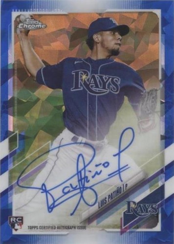 2021 Topps Chrome Sapphire Edition - Luis Patino #RA-LP