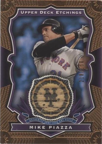 2004 Upper Deck Etchings - Mike Piazza #BE-PI