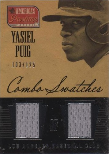 2013 Panini America's Pastime - Yasiel Puig #CS-YP