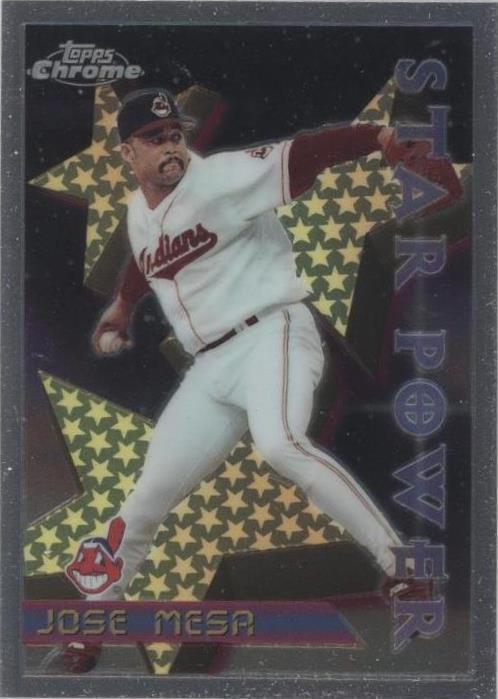 1996 Topps Chrome - Jose Mesa #91
