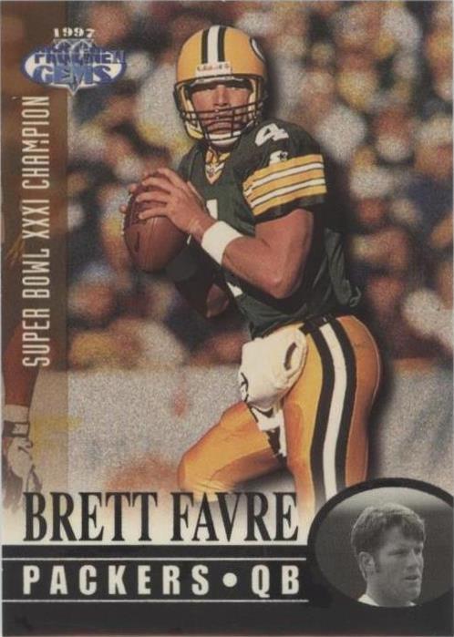 1997 Pro Line Gems Brett Favre #1
