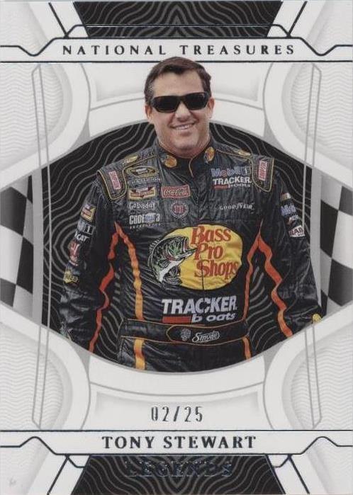 2022 Panini National Treasures - Tony Stewart #74