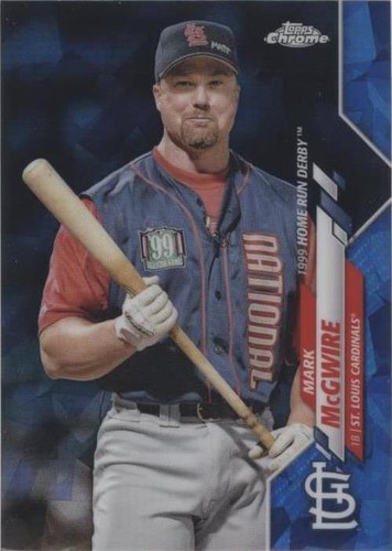 2020 Topps Chrome Update Series Sapphire Edition - Mark McGwire #U-110