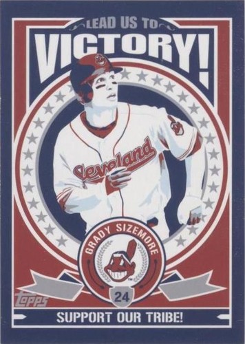 2009 Topps Updates & Highlights - Grady Sizemore #PP11