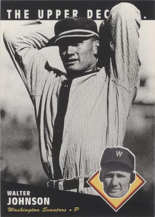 Upper Deck All-Time Heroes 1994 - Walter Johnson #80