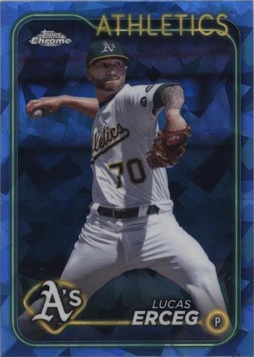 2024 Topps Chrome Update Series Sapphire Edition - Lucas Erceg #USCS93