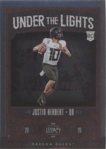 2020 Panini Legacy Justin Herbert #UL-JH