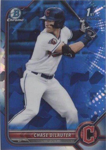 2022 Bowman Chrome Draft Sapphire Edition - Chase DeLauter #BDC-49