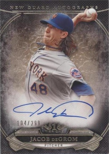 2015 Topps Tier One - Jacob deGrom #NGA-JDM
