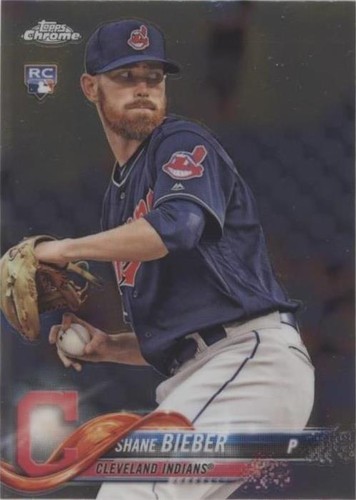 2018 Topps Chrome Update - Shane Bieber #HMT59